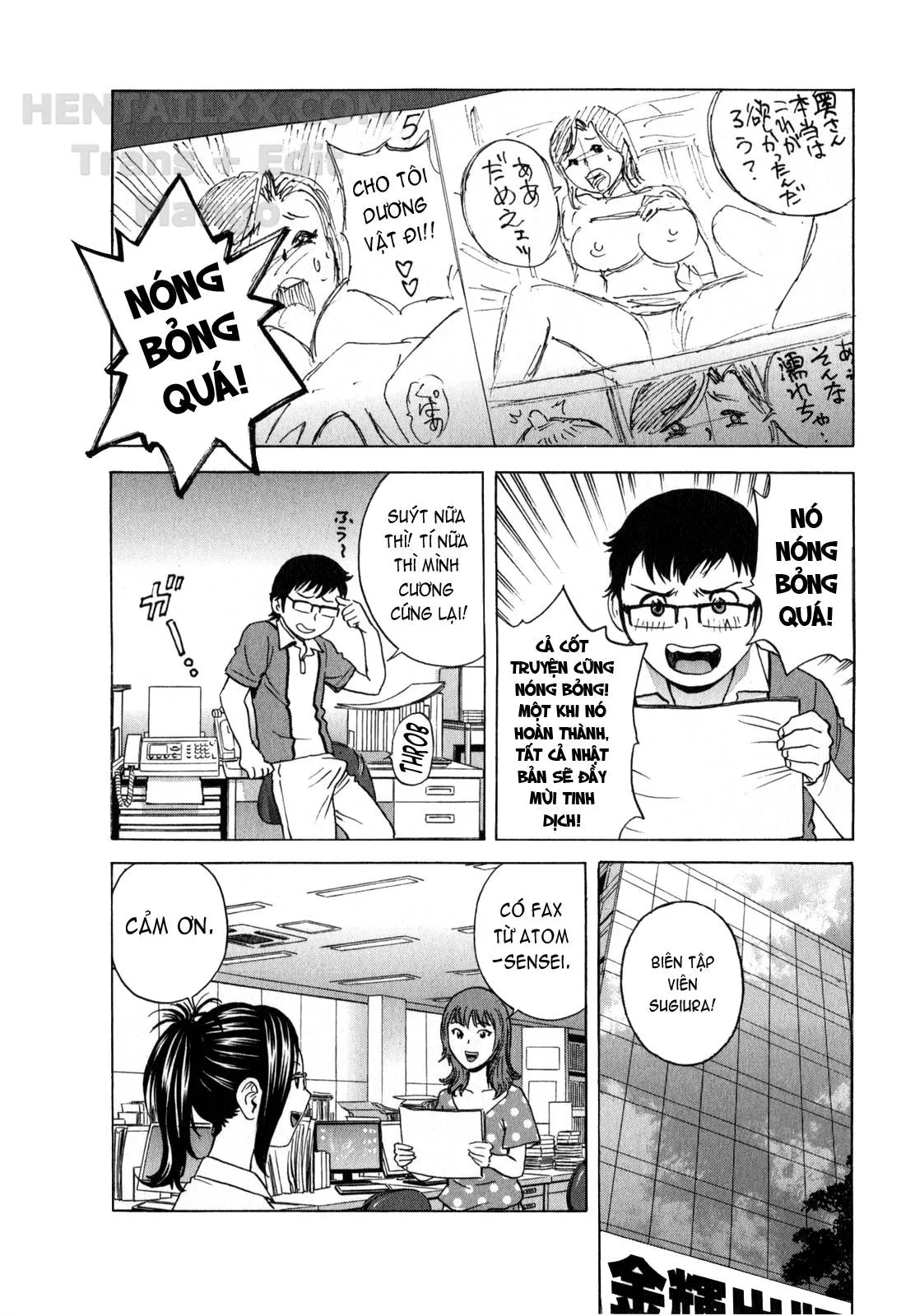 HentaiVN.net - Ảnh 3 - Life With Married Women Just Like A Manga [Eroina Hitoduma - Manga No Youna Hitozuma To No Hibi] - Chap 18