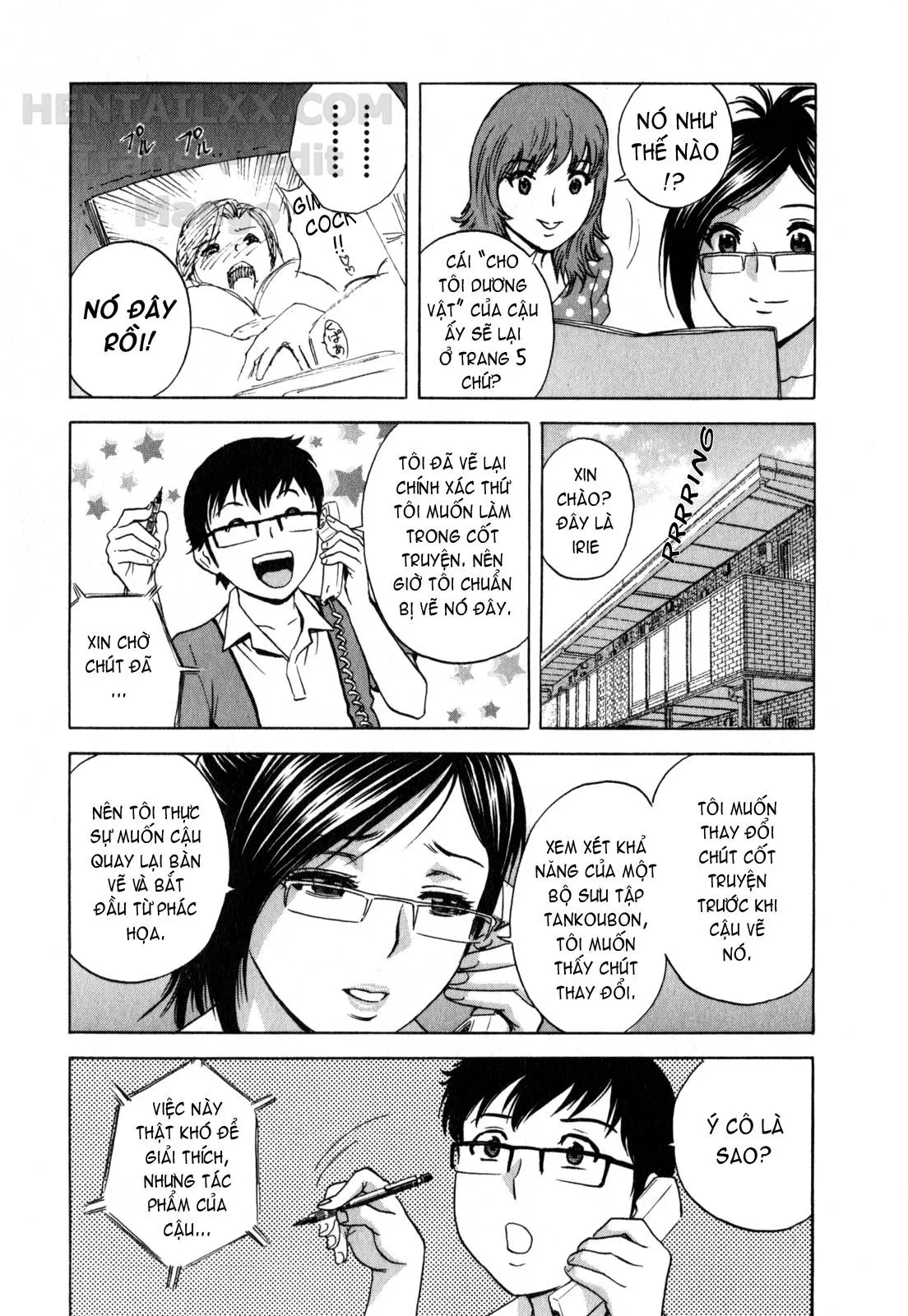 HentaiVN.net - Ảnh 4 - Life With Married Women Just Like A Manga [Eroina Hitoduma - Manga No Youna Hitozuma To No Hibi] - Chap 18