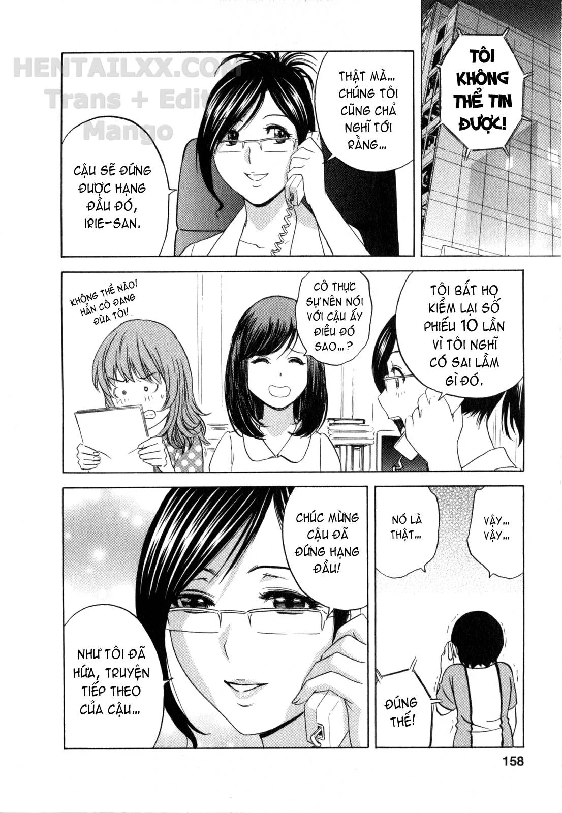 HentaiVN.net - Ảnh 3 - Life With Married Women Just Like A Manga [Eroina Hitoduma - Manga No Youna Hitozuma To No Hibi] - Chap 19