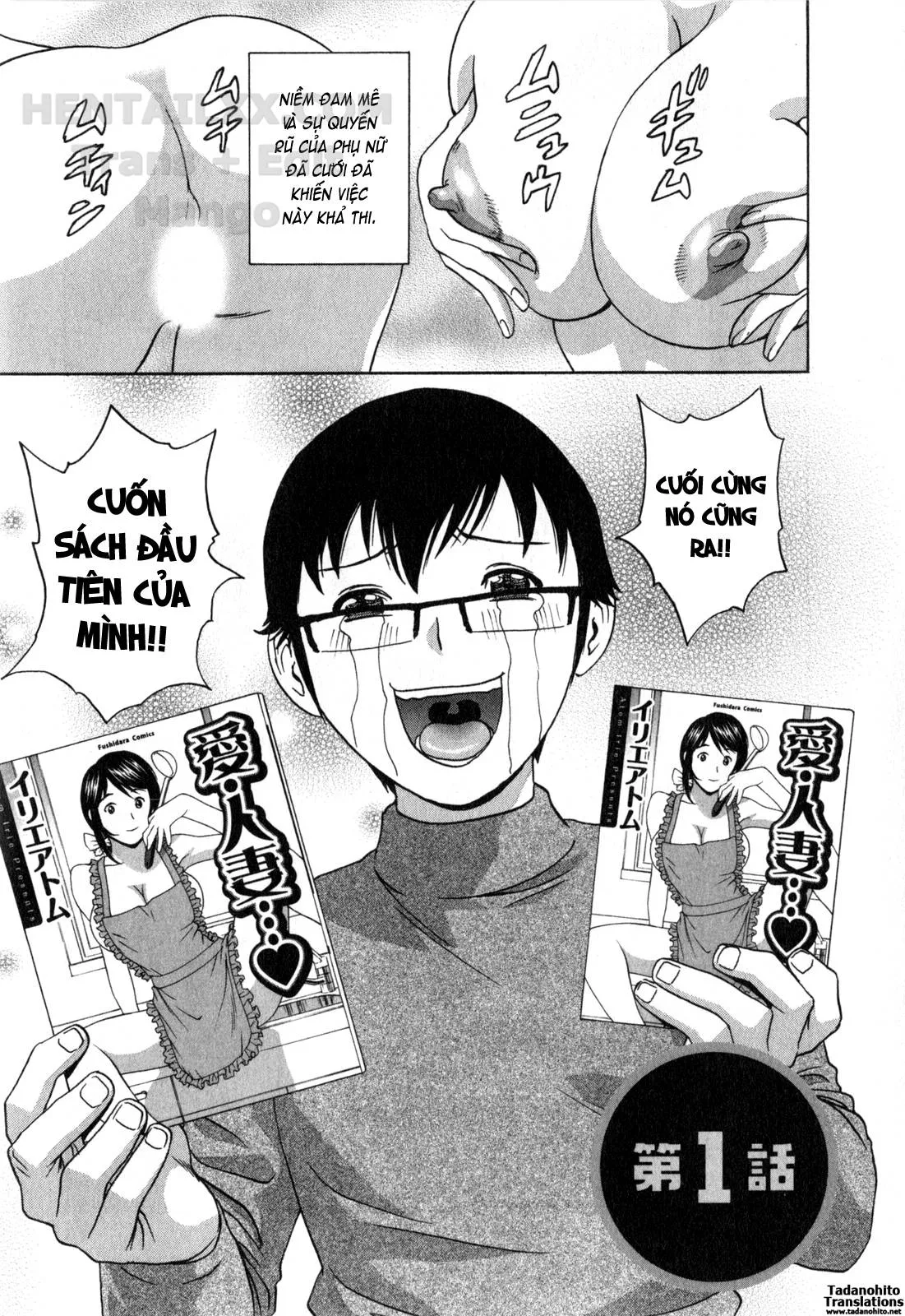 HentaiVN.net - Ảnh 10 - Life With Married Women Just Like A Manga [Eroina Hitoduma - Manga No Youna Hitozuma To No Hibi] - Chap 20