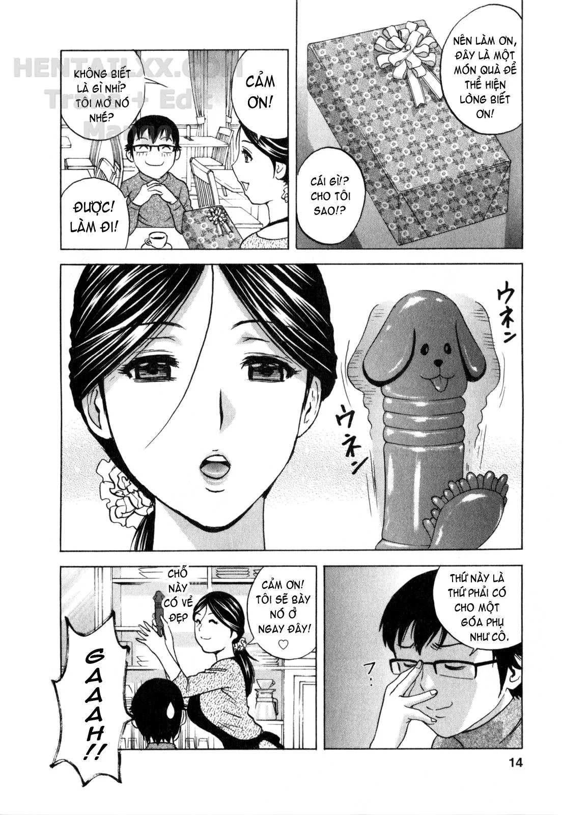 HentaiVN.net - Ảnh 15 - Life With Married Women Just Like A Manga [Eroina Hitoduma - Manga No Youna Hitozuma To No Hibi] - Chap 20