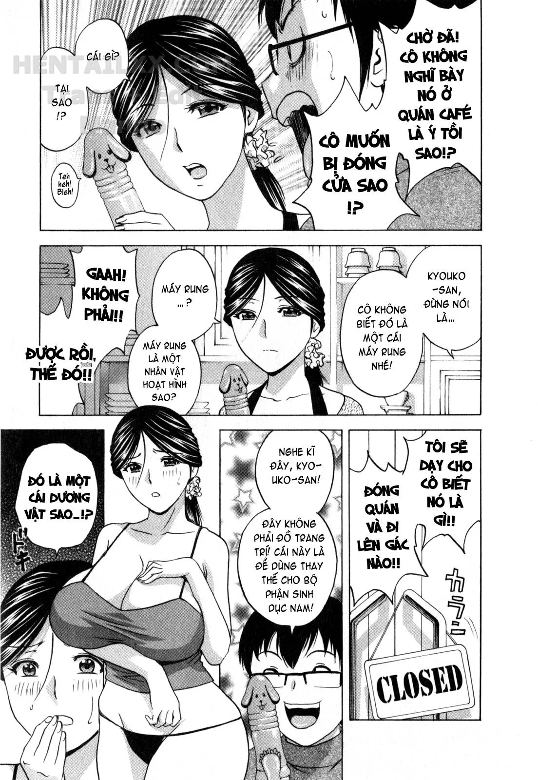 HentaiVN.net - Ảnh 16 - Life With Married Women Just Like A Manga [Eroina Hitoduma - Manga No Youna Hitozuma To No Hibi] - Chap 20