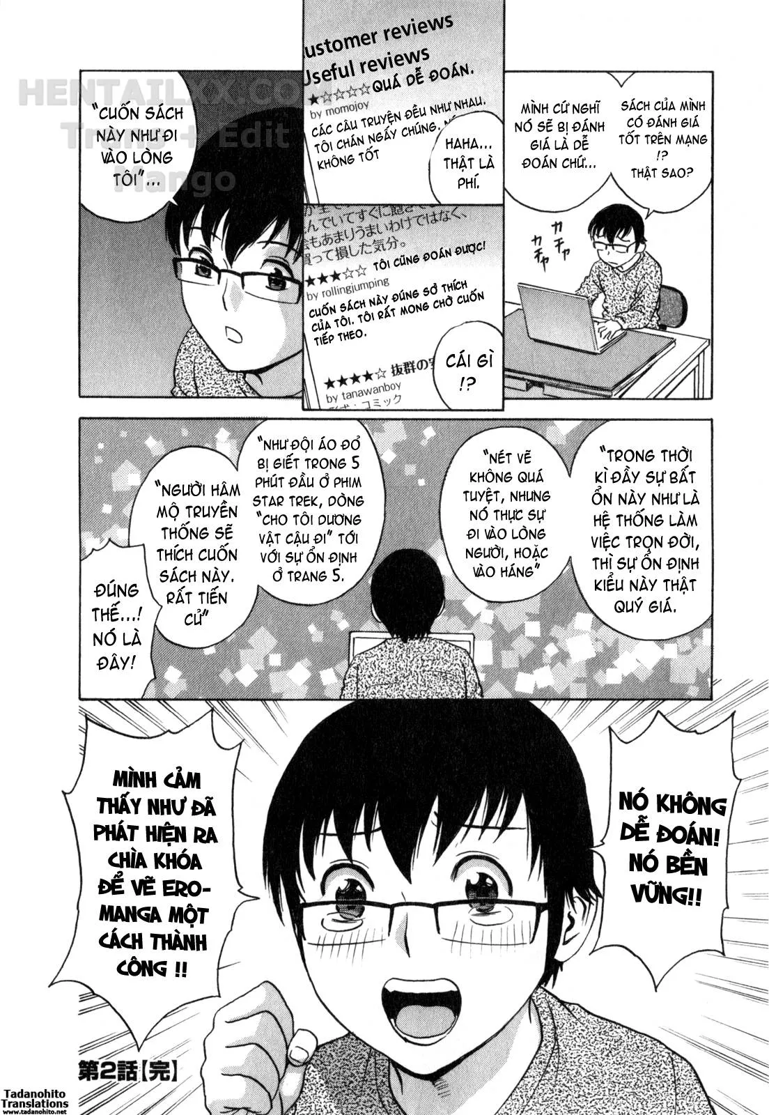 HentaiVN.net - Ảnh 19 - Life With Married Women Just Like A Manga [Eroina Hitoduma - Manga No Youna Hitozuma To No Hibi] - Chap 21