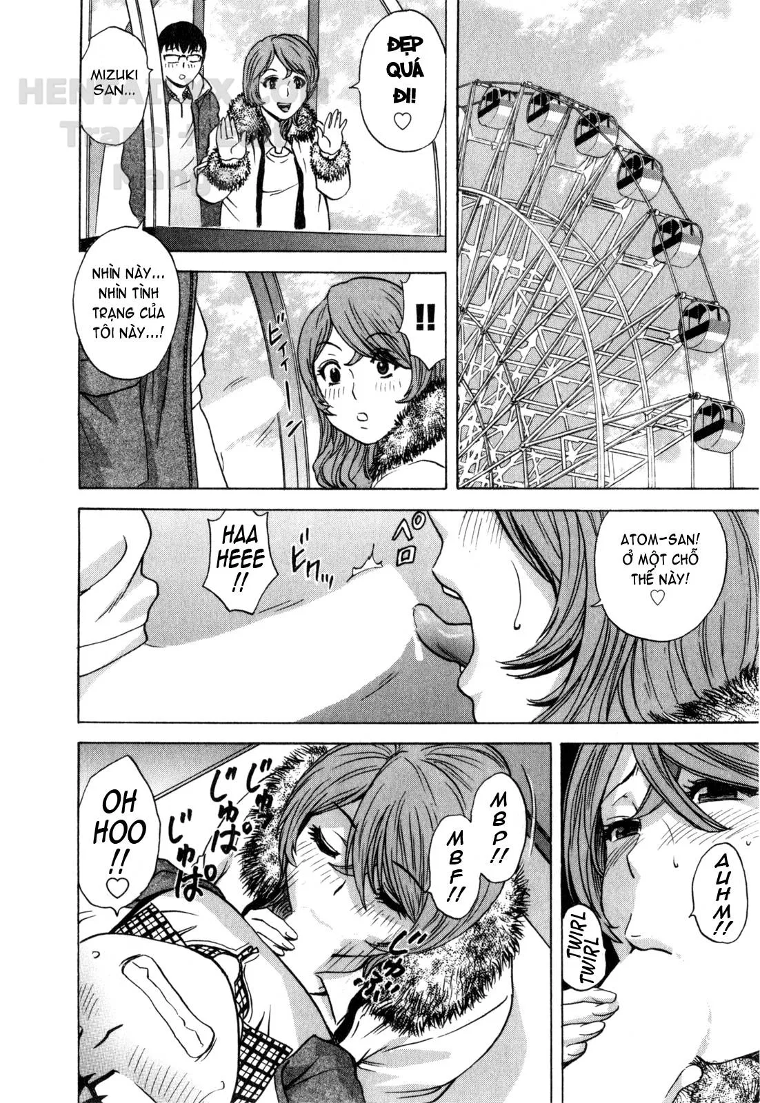 HentaiVN.net - Ảnh 9 - Life With Married Women Just Like A Manga [Eroina Hitoduma - Manga No Youna Hitozuma To No Hibi] - Chap 21