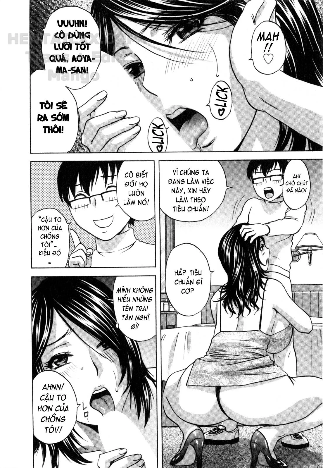 HentaiVN.net - Ảnh 11 - Life With Married Women Just Like A Manga [Eroina Hitoduma - Manga No Youna Hitozuma To No Hibi] - Chap 22