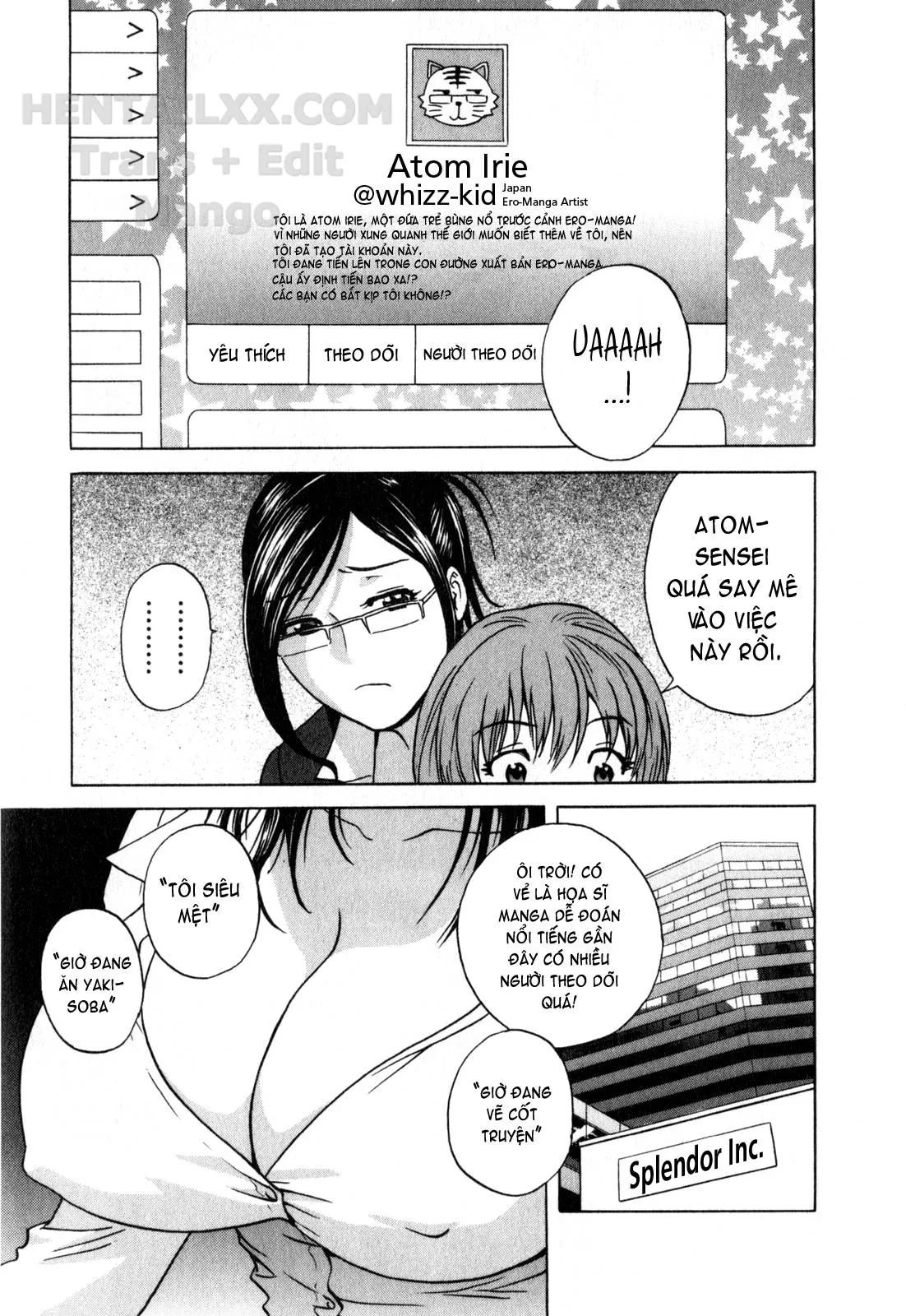 HentaiVN.net - Ảnh 4 - Life With Married Women Just Like A Manga [Eroina Hitoduma - Manga No Youna Hitozuma To No Hibi] - Chap 22