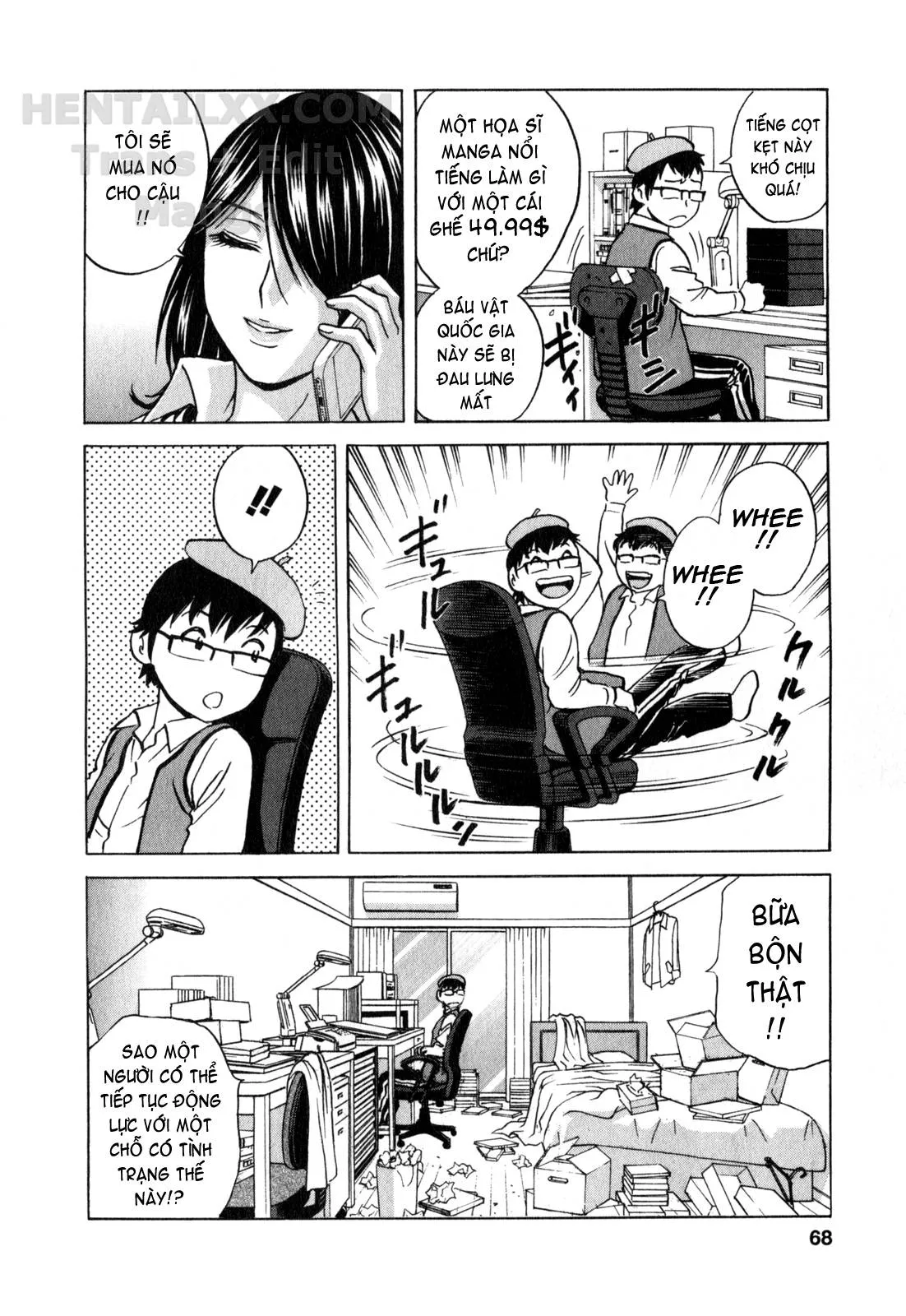 HentaiVN.net - Ảnh 7 - Life With Married Women Just Like A Manga [Eroina Hitoduma - Manga No Youna Hitozuma To No Hibi] - Chap 23