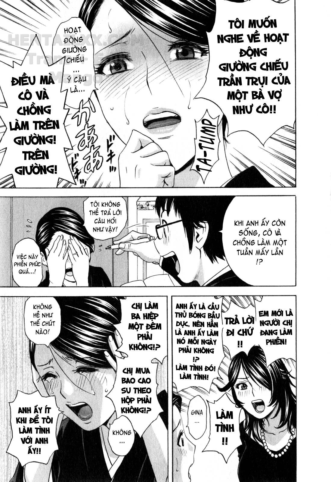 HentaiVN.net - Ảnh 10 - Life With Married Women Just Like A Manga [Eroina Hitoduma - Manga No Youna Hitozuma To No Hibi] - Chap 24