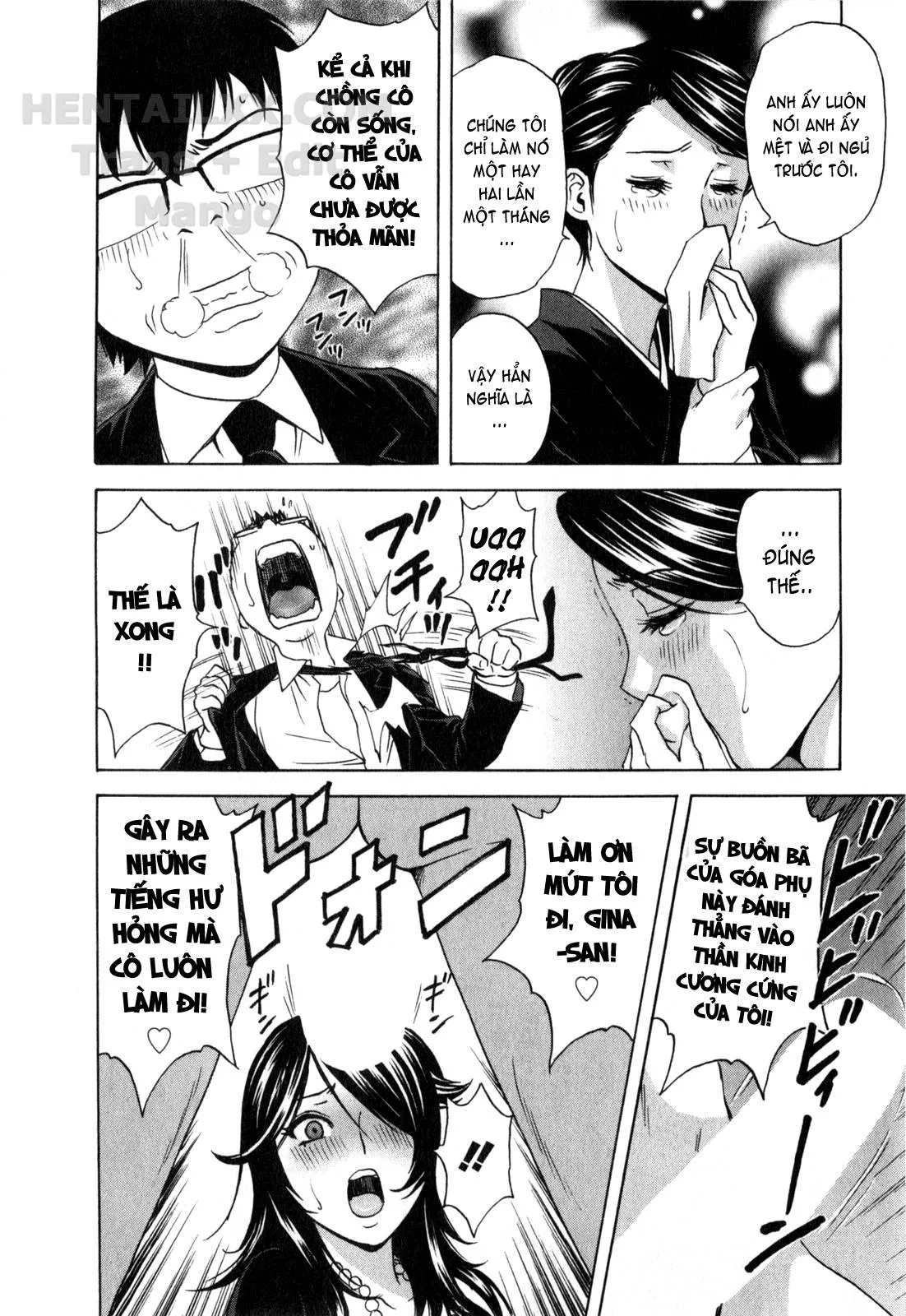 HentaiVN.net - Ảnh 11 - Life With Married Women Just Like A Manga [Eroina Hitoduma - Manga No Youna Hitozuma To No Hibi] - Chap 24