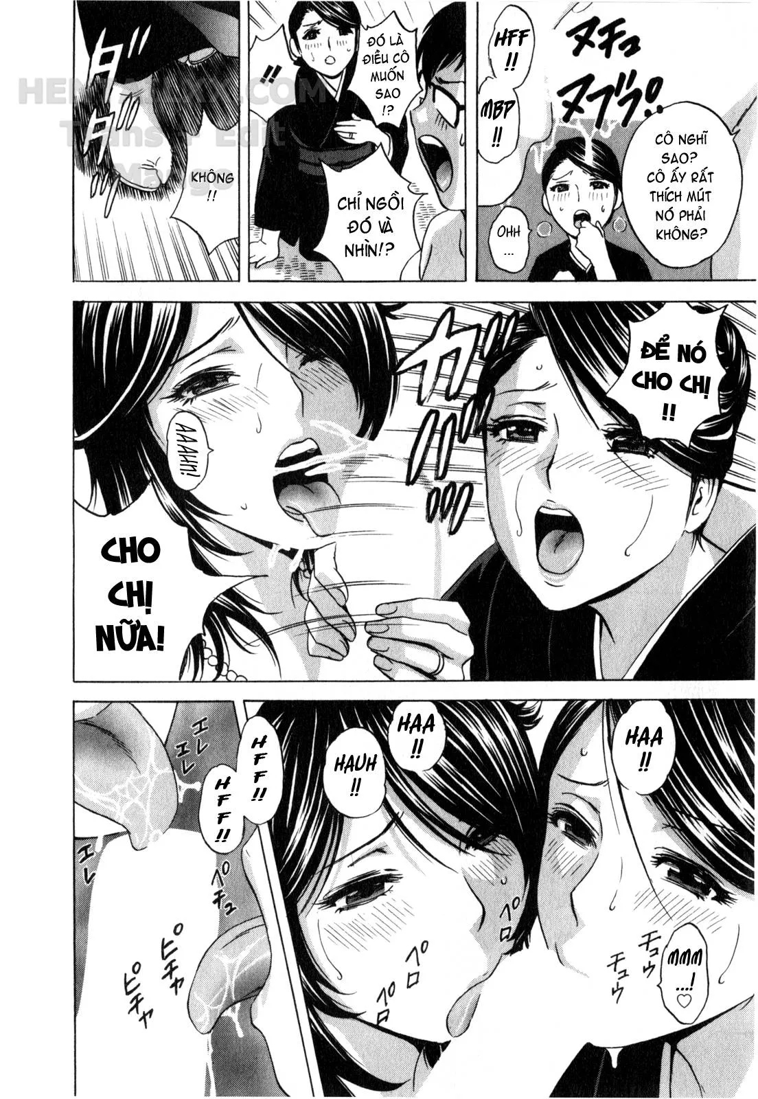 HentaiVN.net - Ảnh 13 - Life With Married Women Just Like A Manga [Eroina Hitoduma - Manga No Youna Hitozuma To No Hibi] - Chap 24