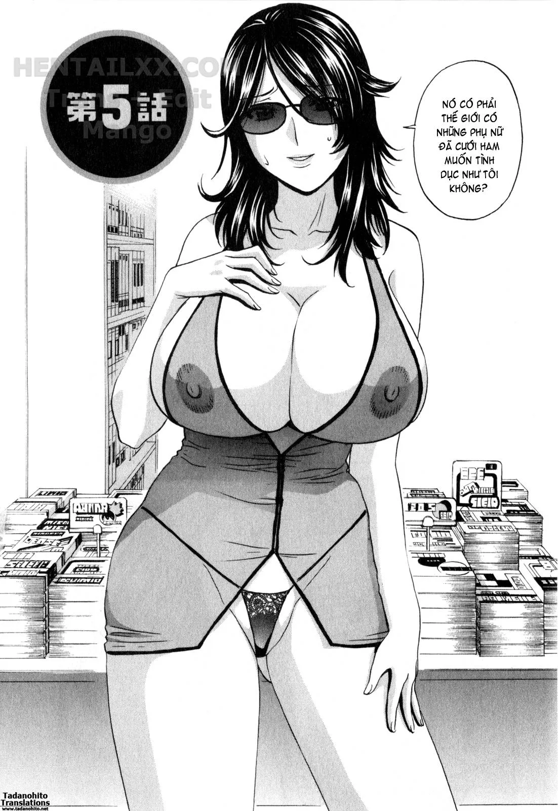 HentaiVN.net - Ảnh 3 - Life With Married Women Just Like A Manga [Eroina Hitoduma - Manga No Youna Hitozuma To No Hibi] - Chap 24
