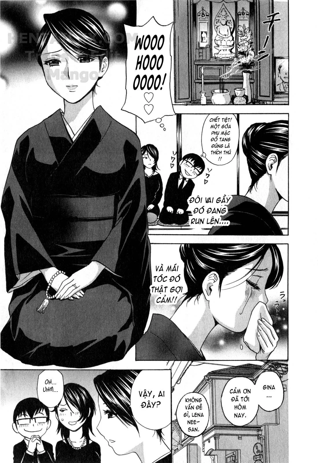 HentaiVN.net - Ảnh 8 - Life With Married Women Just Like A Manga [Eroina Hitoduma - Manga No Youna Hitozuma To No Hibi] - Chap 24