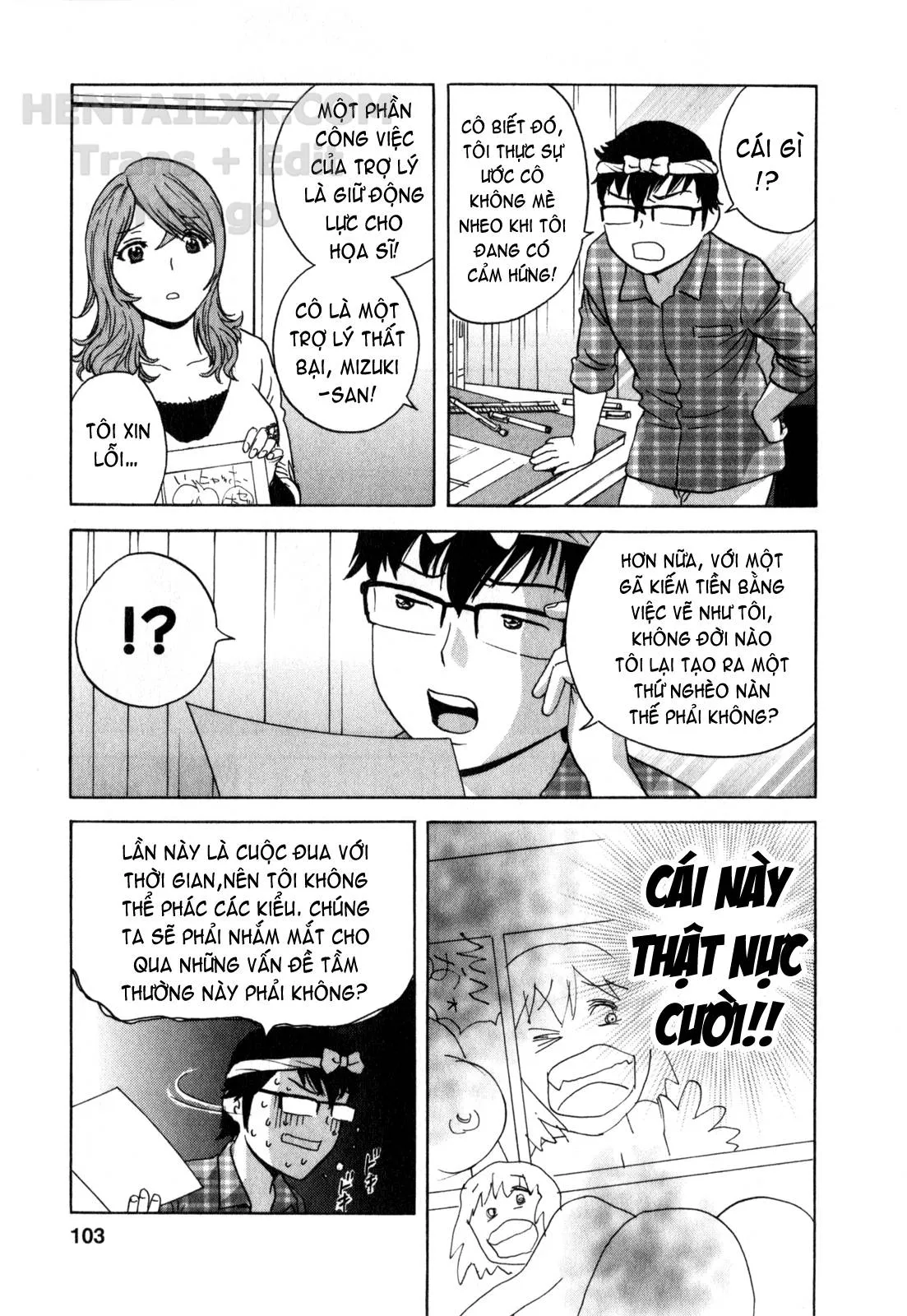 HentaiVN.net - Ảnh 4 - Life With Married Women Just Like A Manga [Eroina Hitoduma - Manga No Youna Hitozuma To No Hibi] - Chap 25