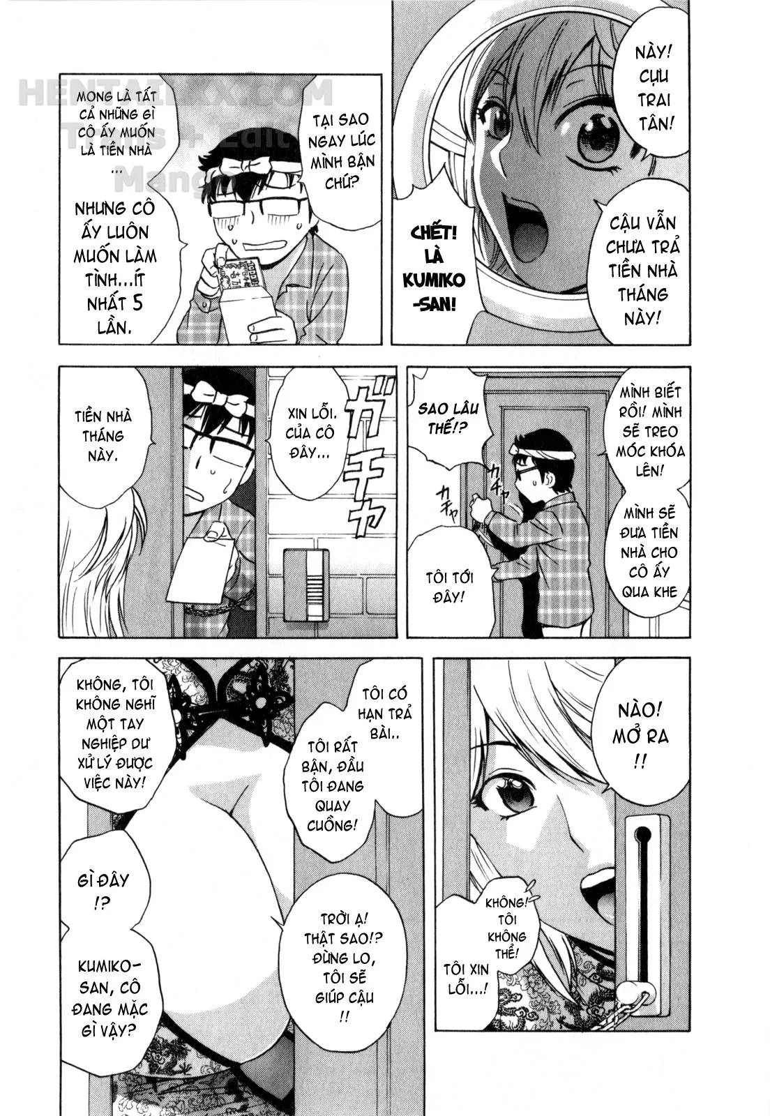 HentaiVN.net - Ảnh 8 - Life With Married Women Just Like A Manga [Eroina Hitoduma - Manga No Youna Hitozuma To No Hibi] - Chap 25