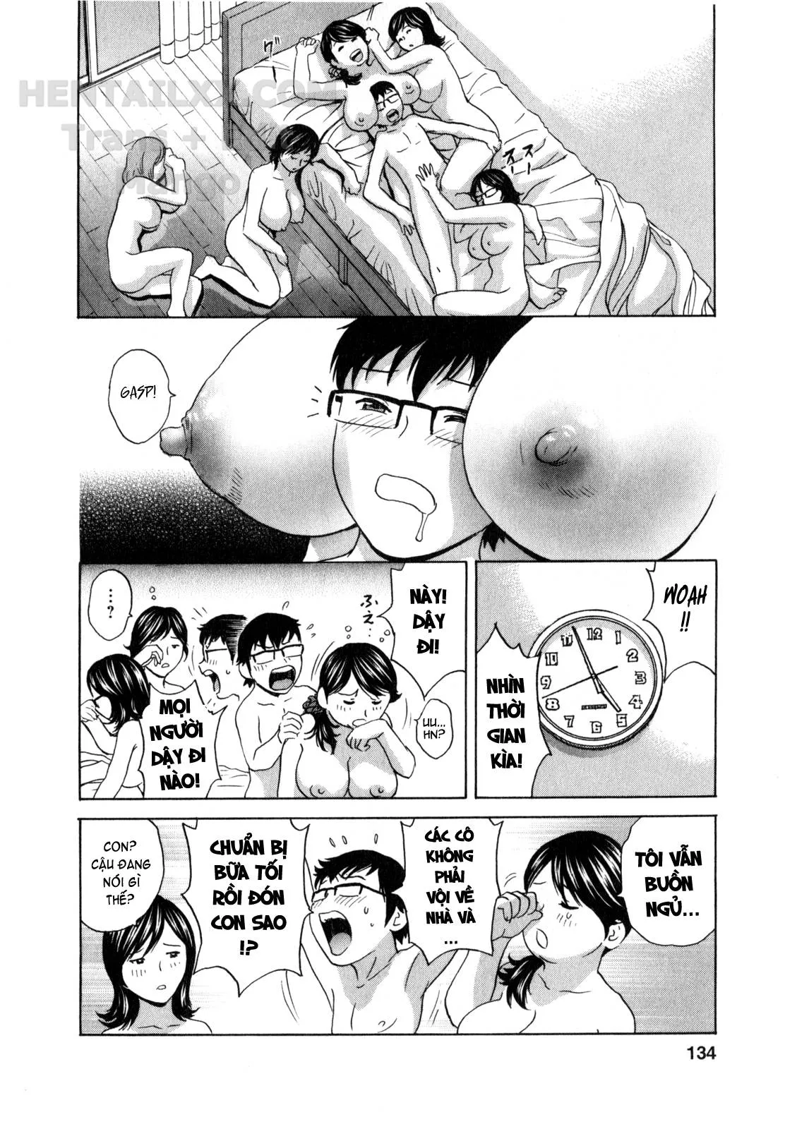 HentaiVN.net - Ảnh 17 - Life With Married Women Just Like A Manga [Eroina Hitoduma - Manga No Youna Hitozuma To No Hibi] - Chap 26