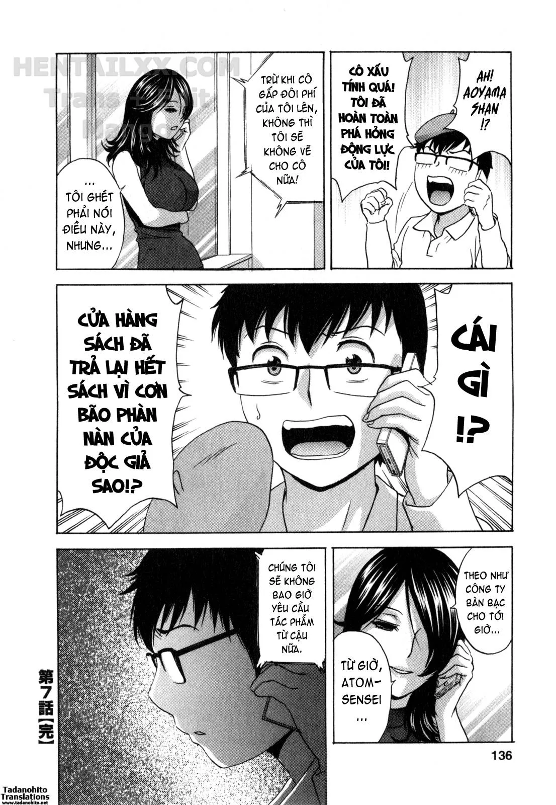 HentaiVN.net - Ảnh 19 - Life With Married Women Just Like A Manga [Eroina Hitoduma - Manga No Youna Hitozuma To No Hibi] - Chap 26