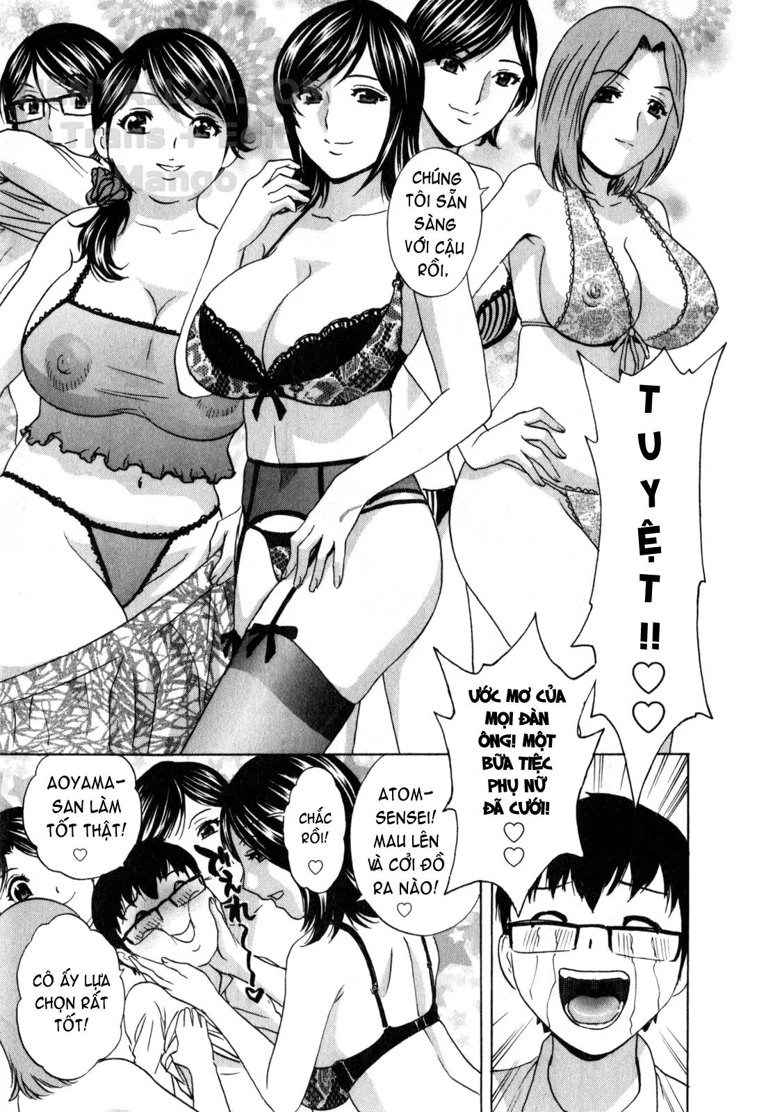 HentaiVN.net - Ảnh 6 - Life With Married Women Just Like A Manga [Eroina Hitoduma - Manga No Youna Hitozuma To No Hibi] - Chap 26