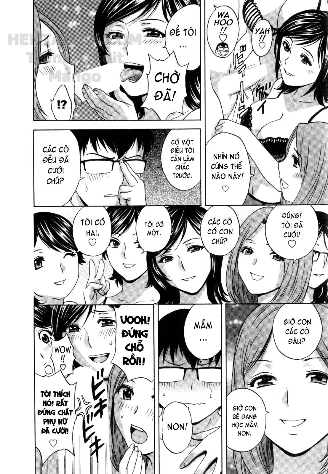 HentaiVN.net - Ảnh 7 - Life With Married Women Just Like A Manga [Eroina Hitoduma - Manga No Youna Hitozuma To No Hibi] - Chap 26
