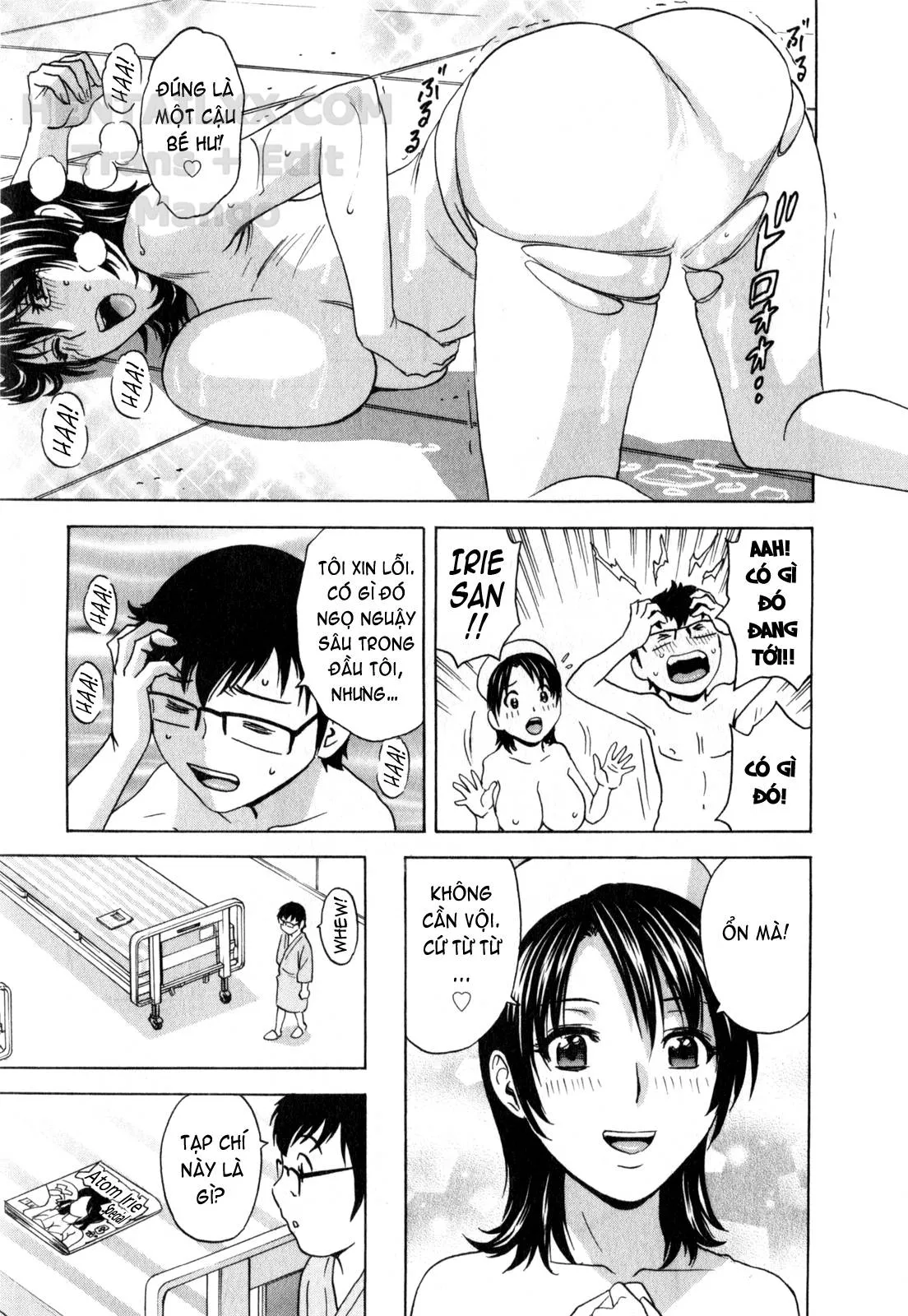 HentaiVN.net - Ảnh 18 - Life With Married Women Just Like A Manga [Eroina Hitoduma - Manga No Youna Hitozuma To No Hibi] - Chap 27