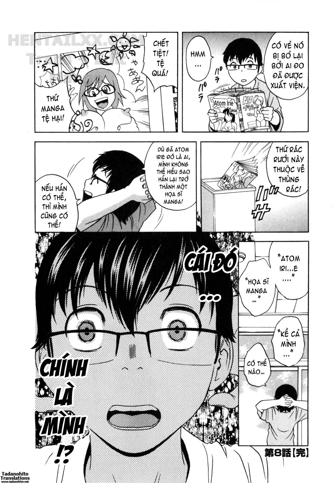 HentaiVN.net - Ảnh 19 - Life With Married Women Just Like A Manga [Eroina Hitoduma - Manga No Youna Hitozuma To No Hibi] - Chap 27