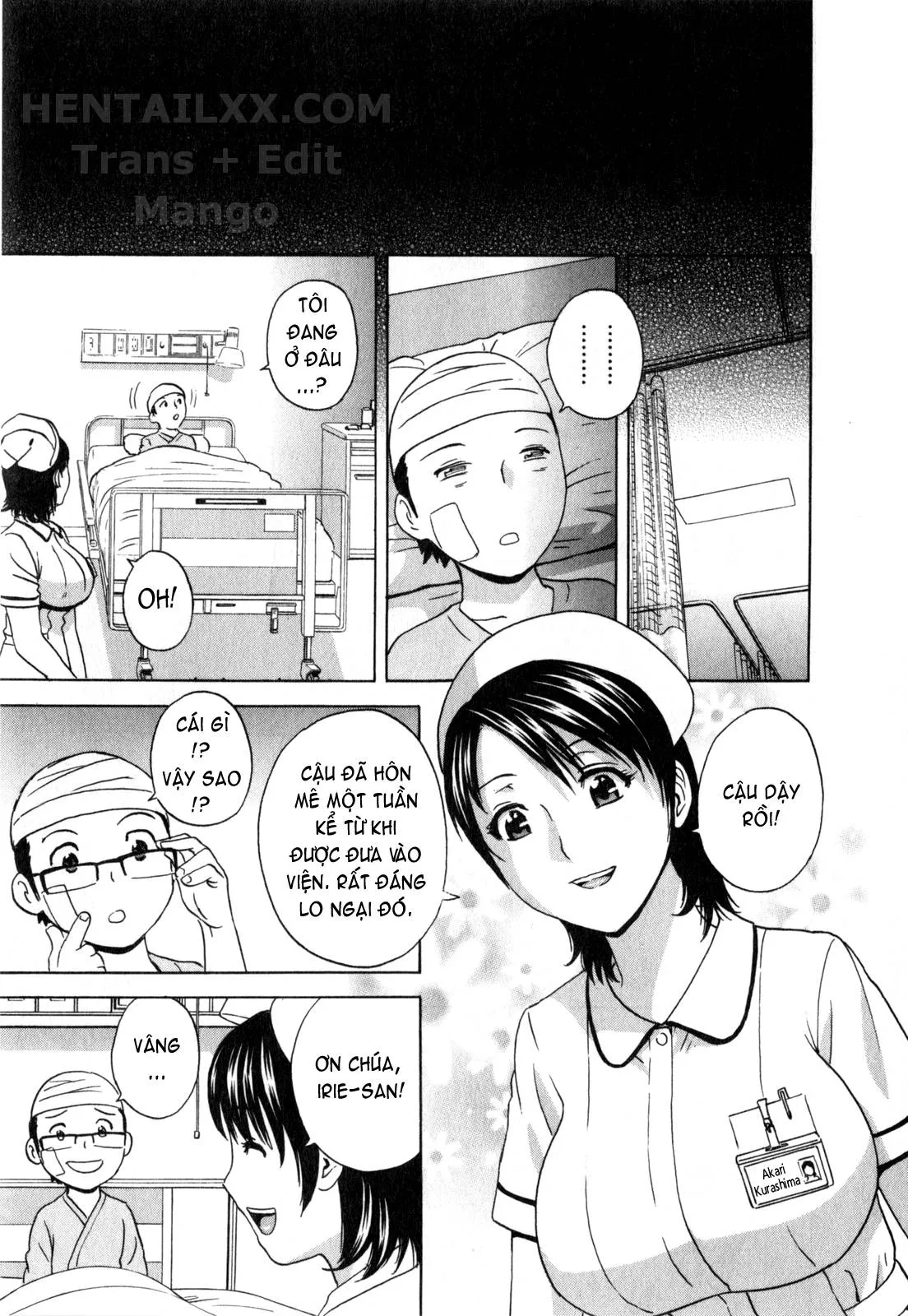 HentaiVN.net - Ảnh 6 - Life With Married Women Just Like A Manga [Eroina Hitoduma - Manga No Youna Hitozuma To No Hibi] - Chap 27