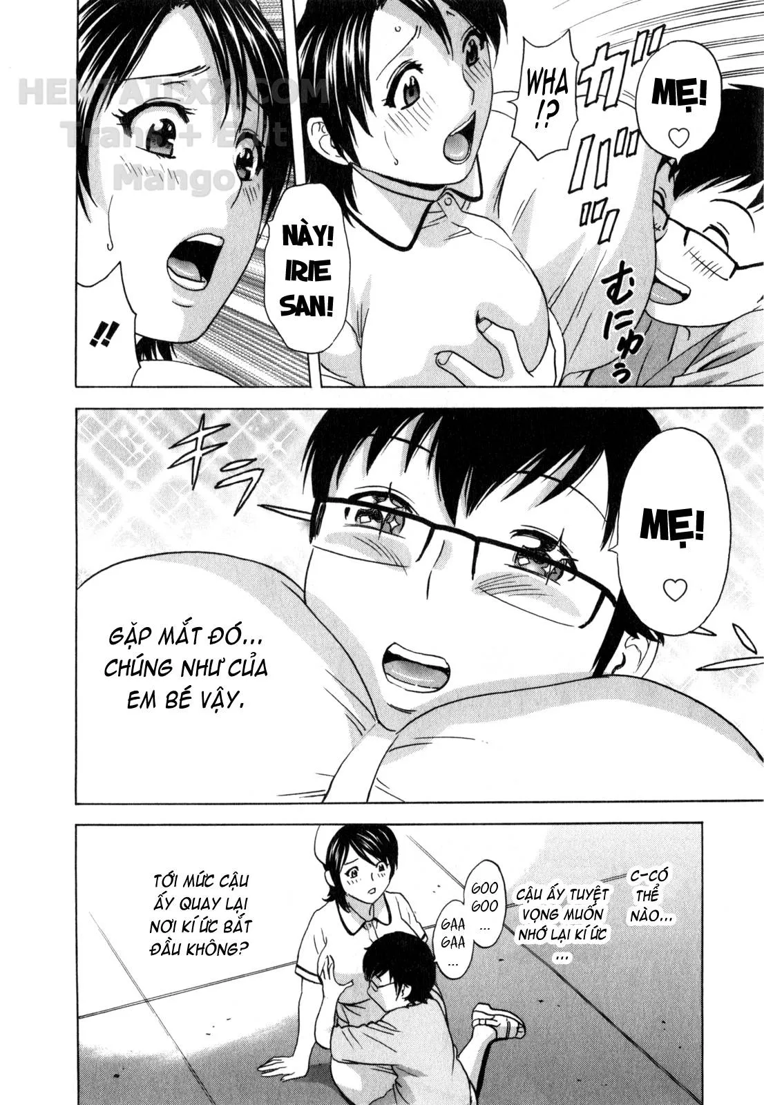 HentaiVN.net - Ảnh 9 - Life With Married Women Just Like A Manga [Eroina Hitoduma - Manga No Youna Hitozuma To No Hibi] - Chap 27