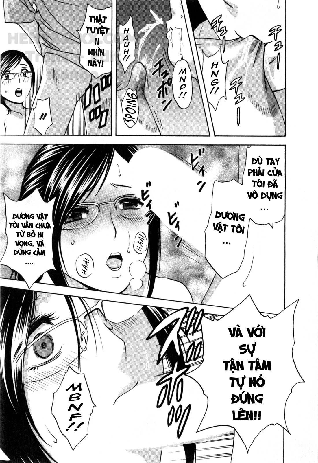 HentaiVN.net - Ảnh 10 - Life With Married Women Just Like A Manga [Eroina Hitoduma - Manga No Youna Hitozuma To No Hibi] - Chap 28 - END