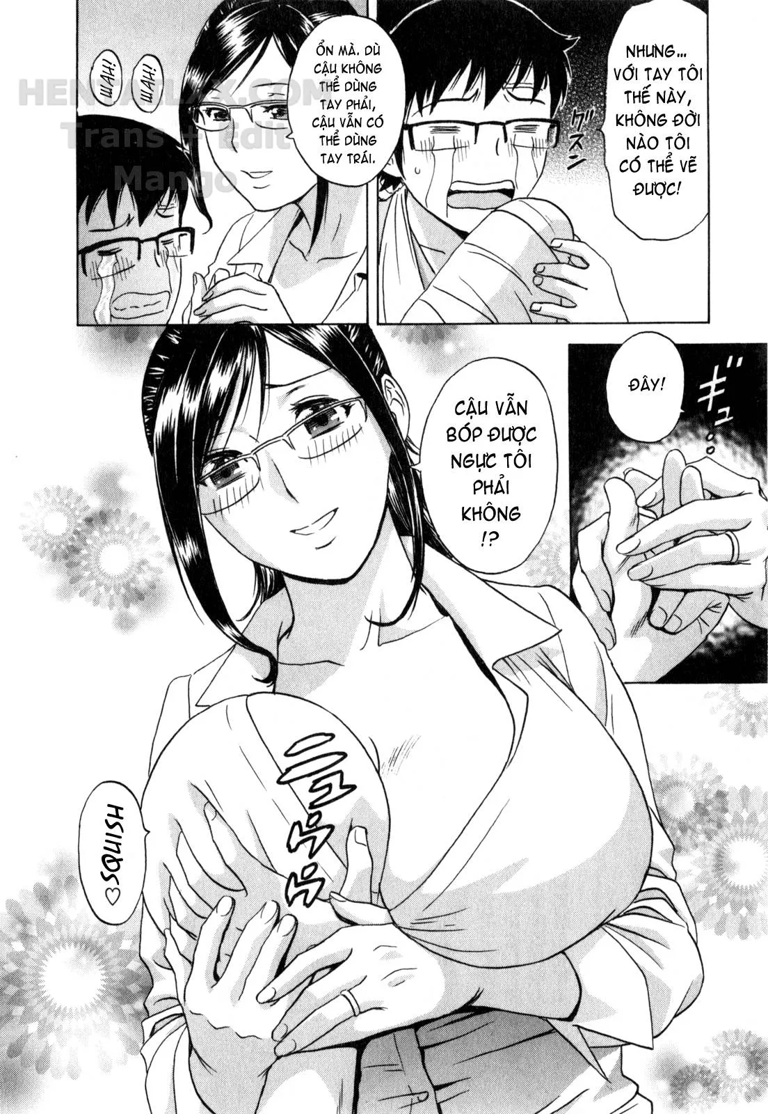 HentaiVN.net - Ảnh 7 - Life With Married Women Just Like A Manga [Eroina Hitoduma - Manga No Youna Hitozuma To No Hibi] - Chap 28 - END