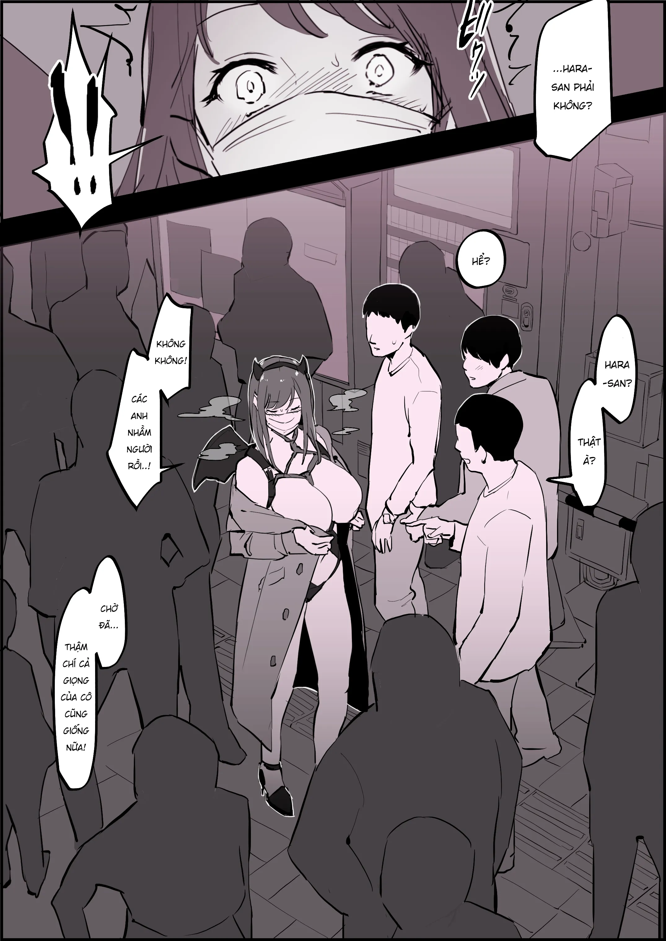 HentaiVN.net - Ảnh 3 - Roshutsukyou no Halloween [露出狂のハロウィン] - Oneshot