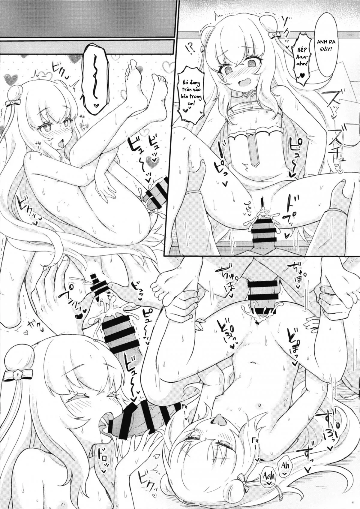 HentaiVN.net - Ảnh 8 - Le Malin-chan Rất Giỏi Làm Biếng? [Le Malin-chan wa Sabori Jouzu? - Le Malin-chan Is Good At Slacking Off] - Oneshot