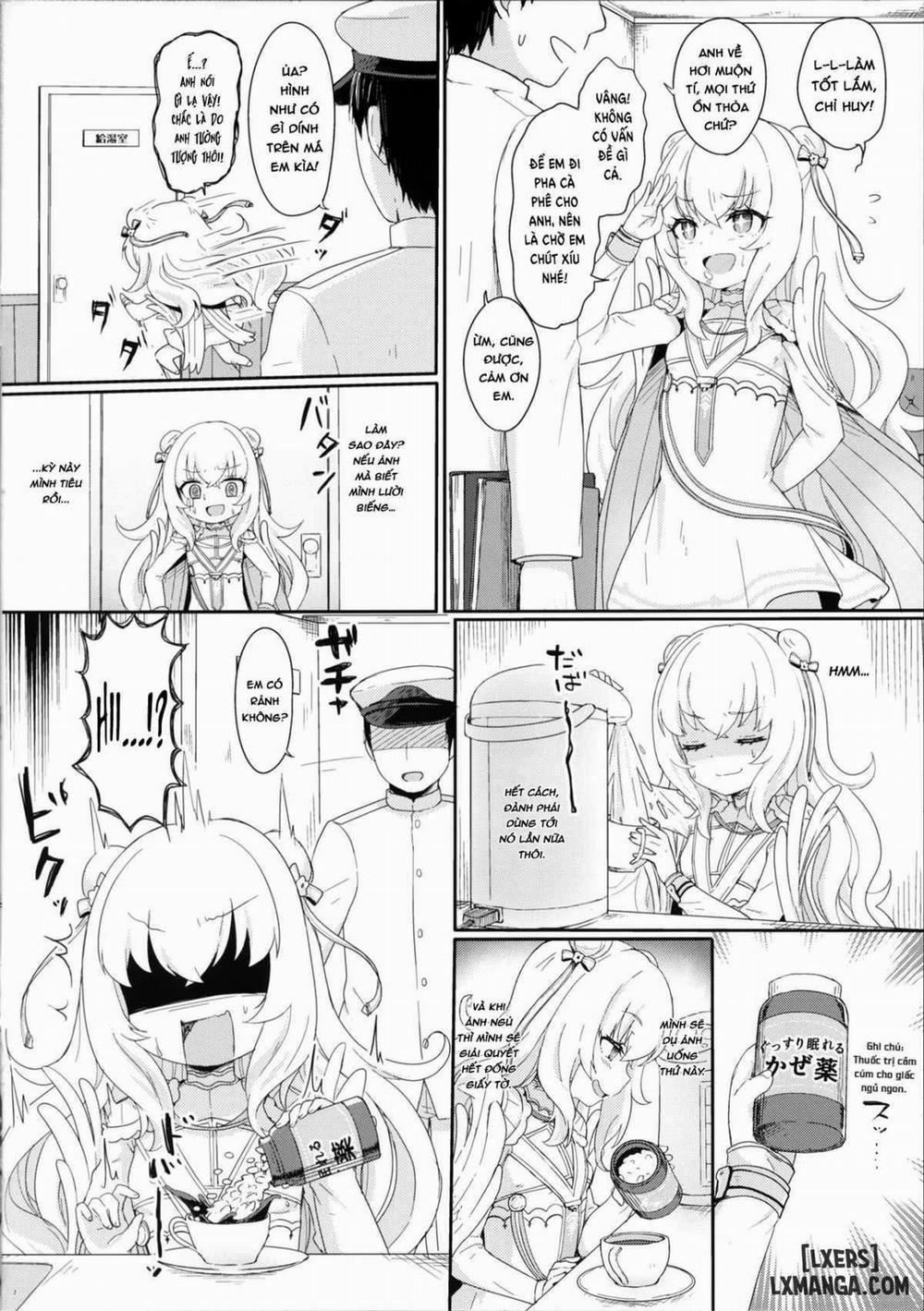 HentaiVN.net - Ảnh 3 - Le Malin-chan Rất Giỏi Làm Biếng? [Le Malin-chan wa Sabori Jouzu? - Le Malin-chan Is Good At Slacking Off] - Oneshot fix