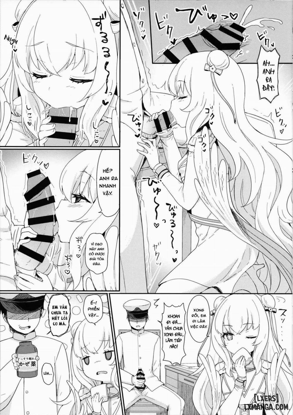 HentaiVN.net - Ảnh 6 - Le Malin-chan Rất Giỏi Làm Biếng? [Le Malin-chan wa Sabori Jouzu? - Le Malin-chan Is Good At Slacking Off] - Oneshot fix