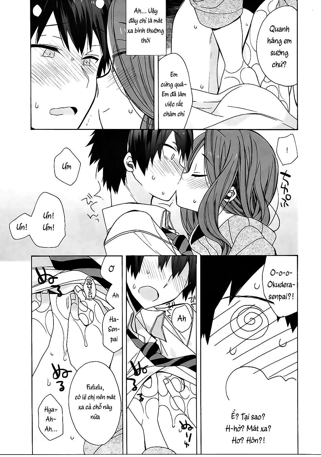 HentaiVN.net - Ảnh 7 - Okudera-senpai wa Shiranai (Kimi no Na wa) - Oneshot