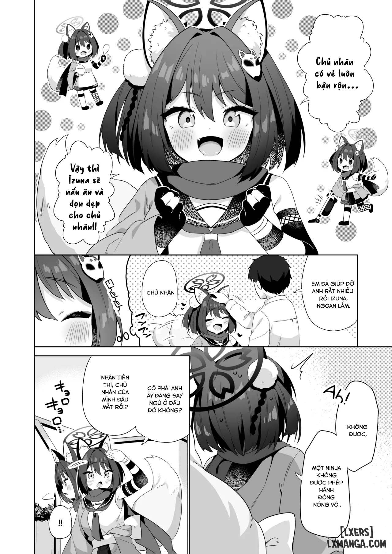 HentaiVN.net - Ảnh 5 - Chăm sóc chủ nhân là nghĩa vụ của Ninja!! - oneshot
