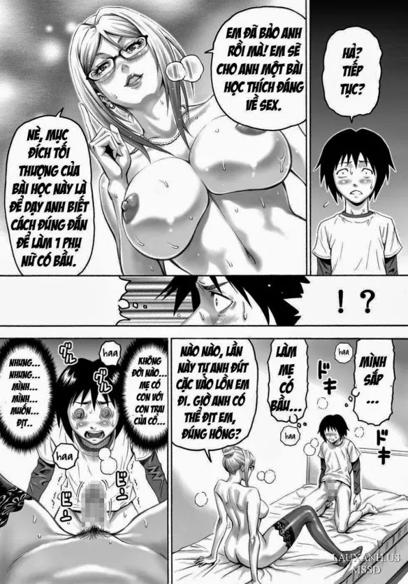 HentaiVN.net - Ảnh 28 - S-kke Mama no Kibishii Kozukuri Seikyouiku - Oneshot