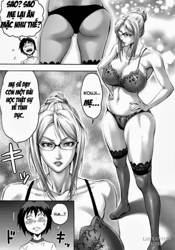 HentaiVN.net - Ảnh 7 - S-kke Mama no Kibishii Kozukuri Seikyouiku - Oneshot