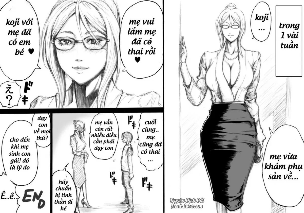 HentaiVN.net - Ảnh 24 - S-kke Mama no Kibishii Kozukuri Seikyouiku - Bonus