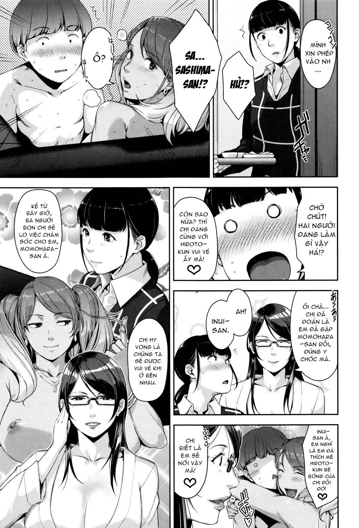 HentaiVN.net - Ảnh 22 - Dự Án Chăm Sóc Tình Dục Cho Các FA! [Seikatsu Koujou Keikaku; 性活交情計画] - Chap 2