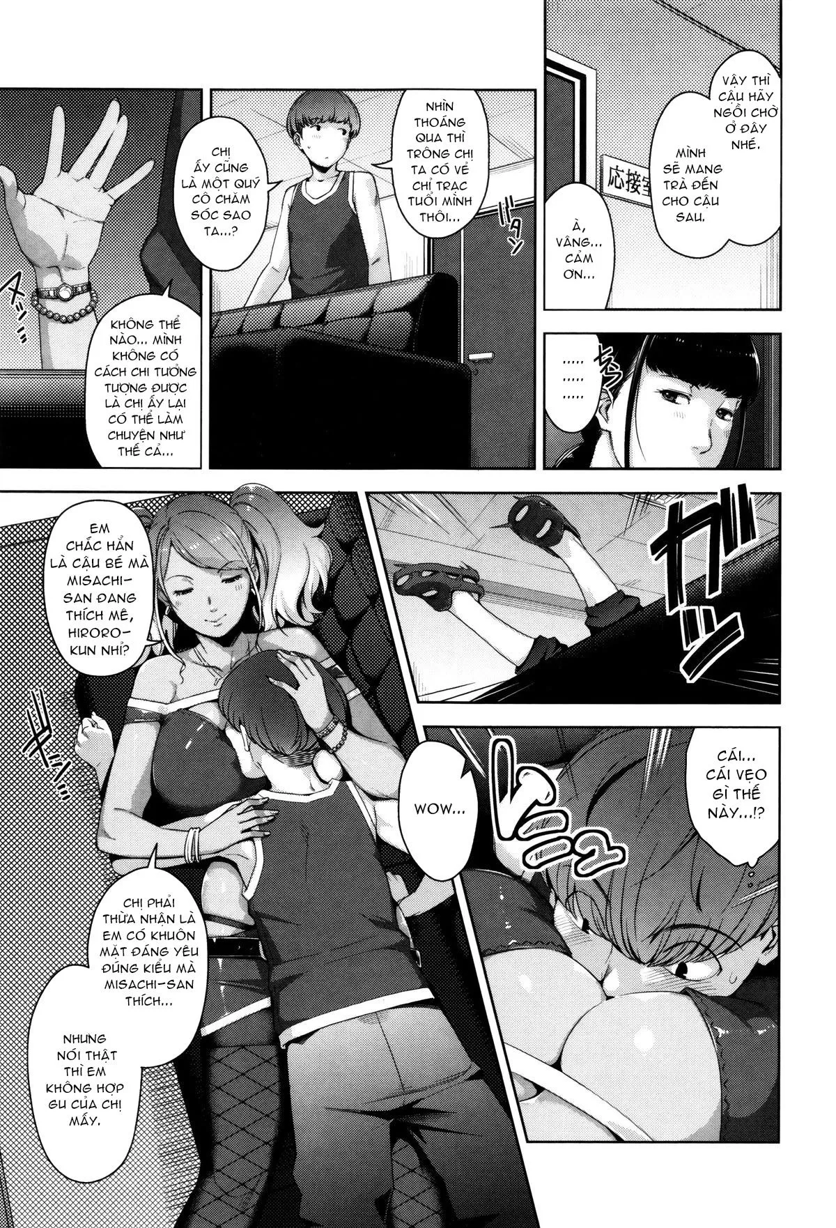 HentaiVN.net - Ảnh 6 - Dự Án Chăm Sóc Tình Dục Cho Các FA! [Seikatsu Koujou Keikaku; 性活交情計画] - Chap 2