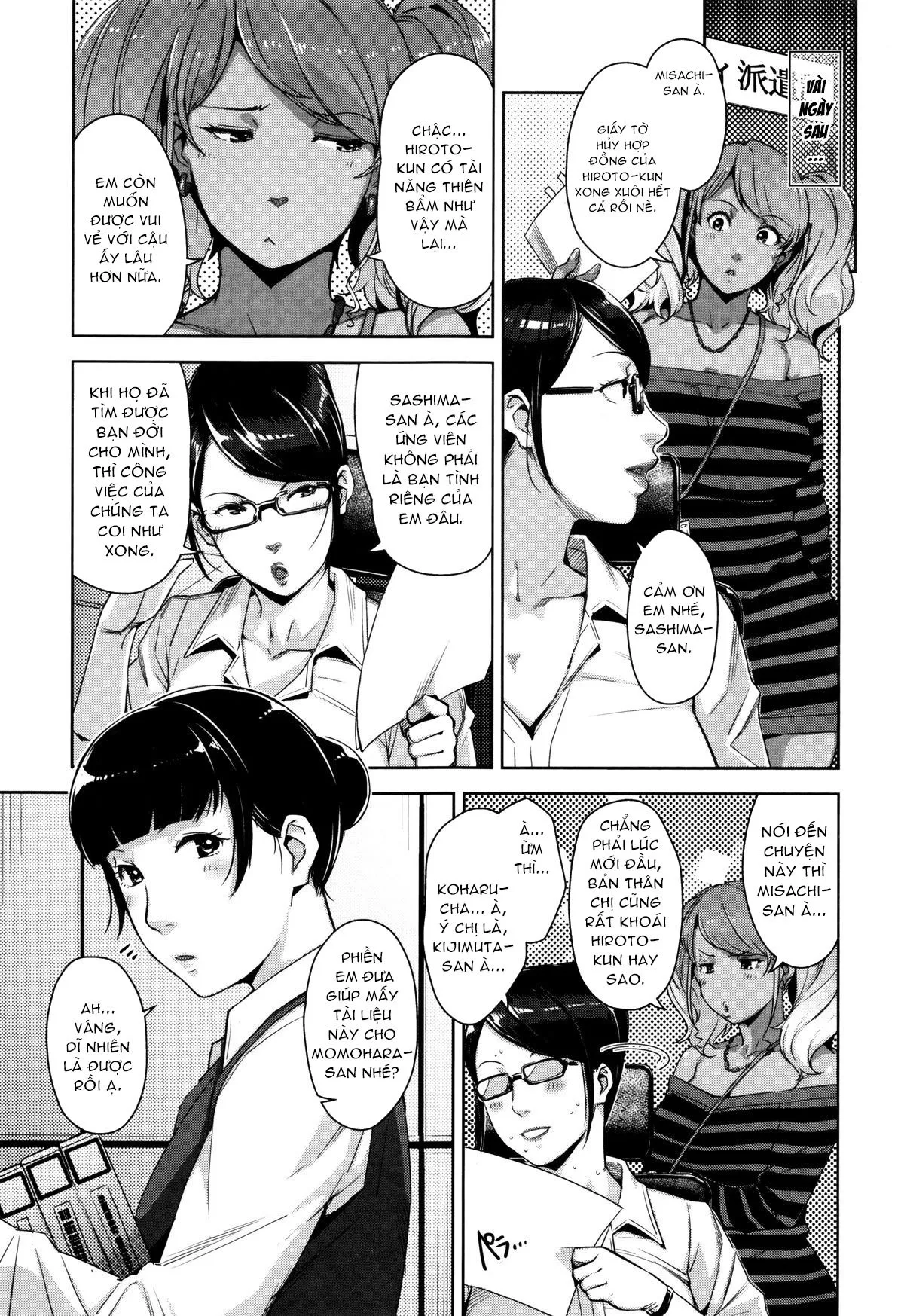 HentaiVN.net - Ảnh 24 - Dự Án Chăm Sóc Tình Dục Cho Các FA! [Seikatsu Koujou Keikaku; 性活交情計画] - Chap 3 [END]