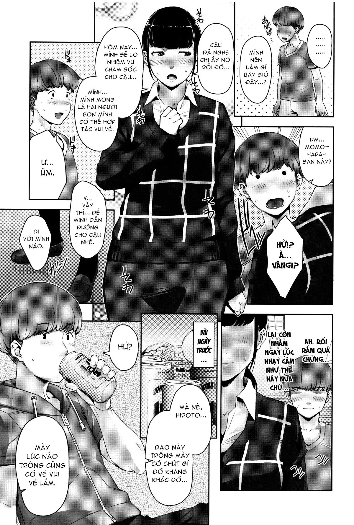 HentaiVN.net - Ảnh 4 - Dự Án Chăm Sóc Tình Dục Cho Các FA! [Seikatsu Koujou Keikaku; 性活交情計画] - Chap 3 [END]