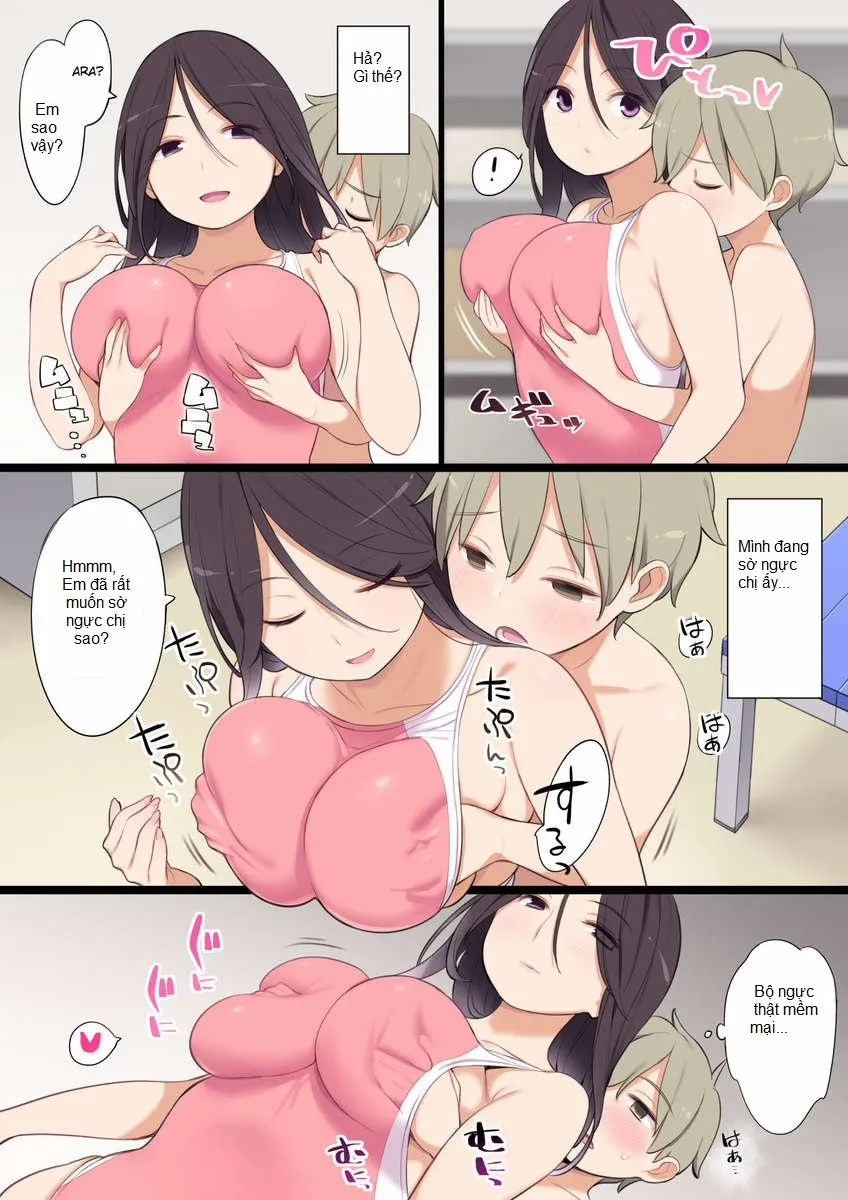 HentaiVN.net - Ảnh 15 - Pool de Deatta Oneesan to Ecchi na Kankei ni Nacchau Ohanashi - Oneshot [Full Color]