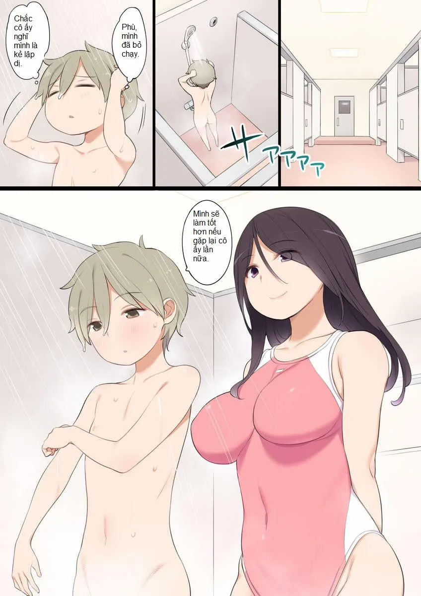HentaiVN.net - Ảnh 5 - Pool de Deatta Oneesan to Ecchi na Kankei ni Nacchau Ohanashi - Oneshot [Full Color]