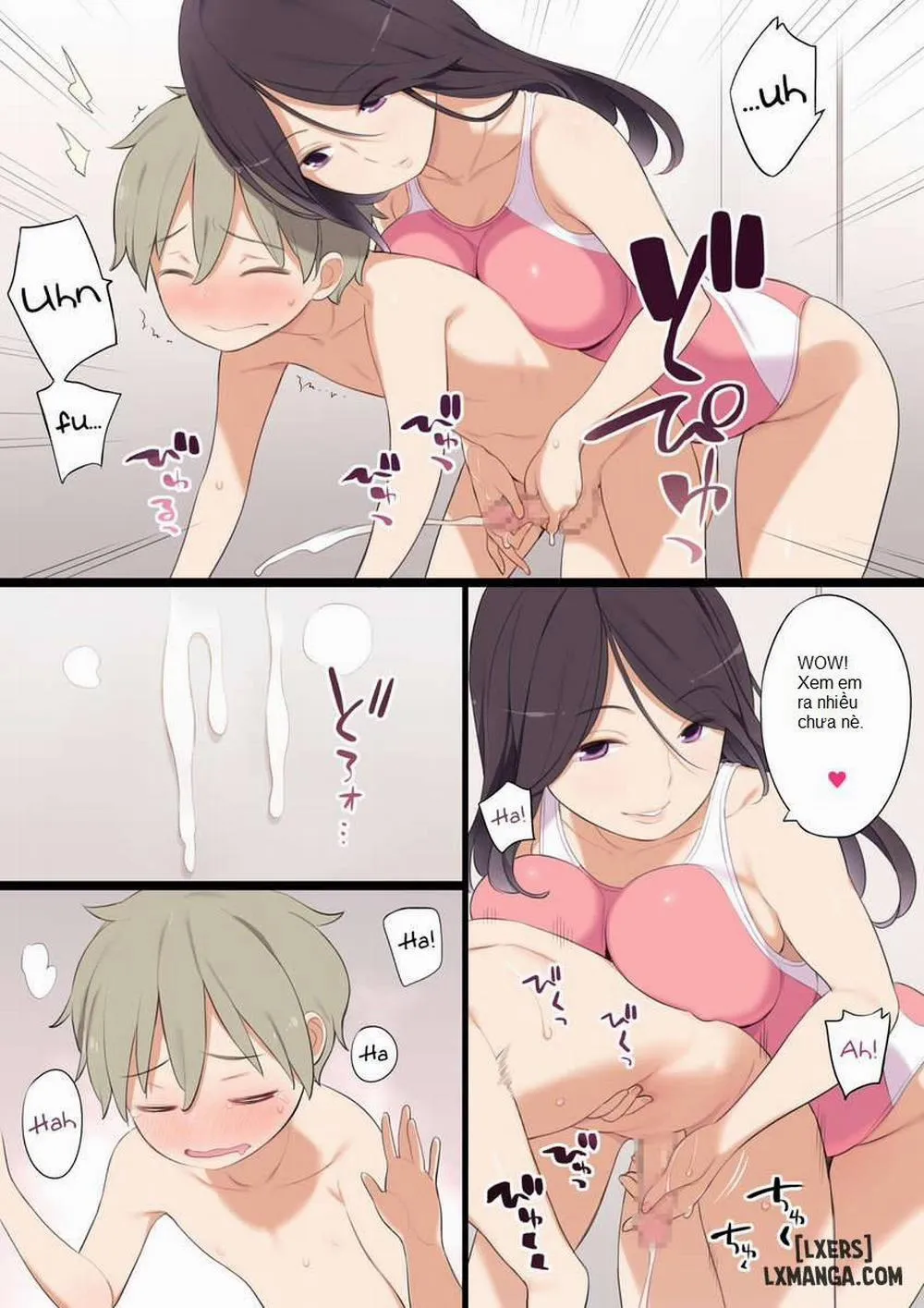 HentaiVN.net - Ảnh 10 - Pool de Deatta Oneesan to Ecchi na Kankei ni Nacchau Ohanashi - Oneshot