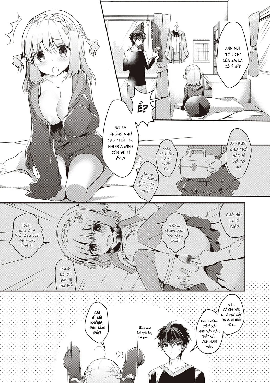 HentaiVN.net - Ảnh 27 - Osananajimi de Koibito no Kanojo to Shitai Koto Zenbu - Chap 1