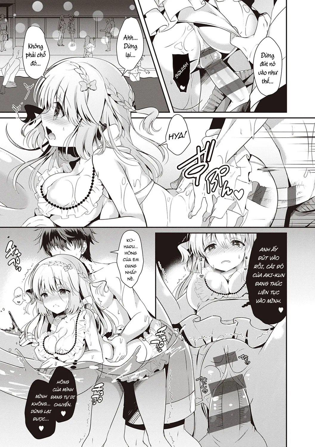 HentaiVN.net - Ảnh 7 - Osananajimi de Koibito no Kanojo to Shitai Koto Zenbu - Chap 3: Tại bể bơi cùng với người bạn thời thơ ấu