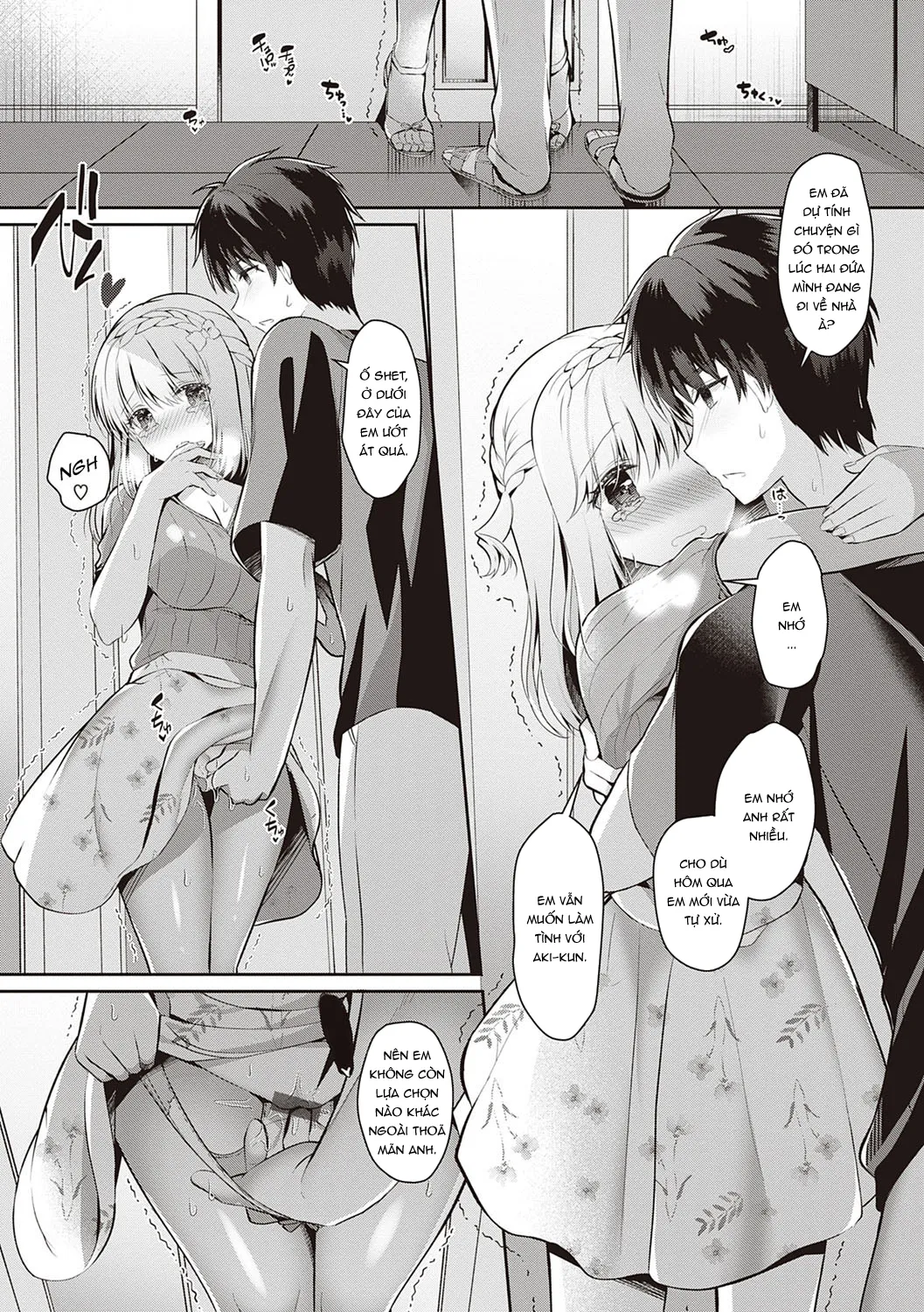 HentaiVN.net - Ảnh 11 - Osananajimi de Koibito no Kanojo to Shitai Koto Zenbu - Chap 4