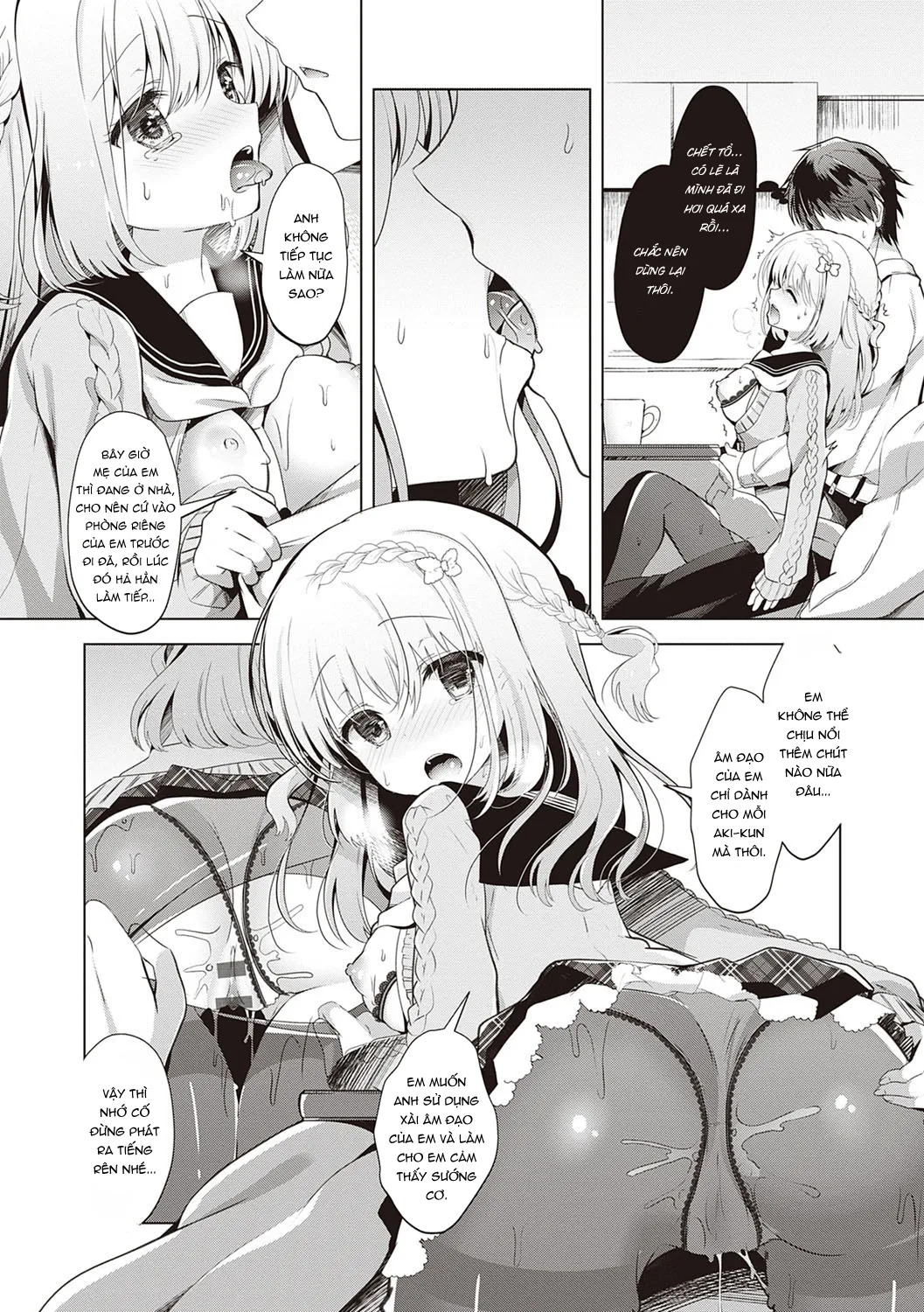 HentaiVN.net - Ảnh 6 - Osananajimi de Koibito no Kanojo to Shitai Koto Zenbu - Chap 7
