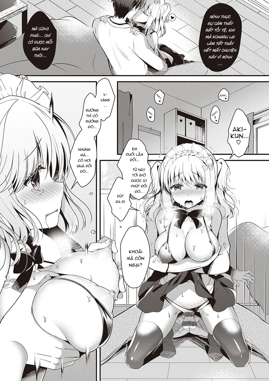 HentaiVN.net - Ảnh 3 - Osananajimi de Koibito no Kanojo to Shitai Koto Zenbu - Chap 8