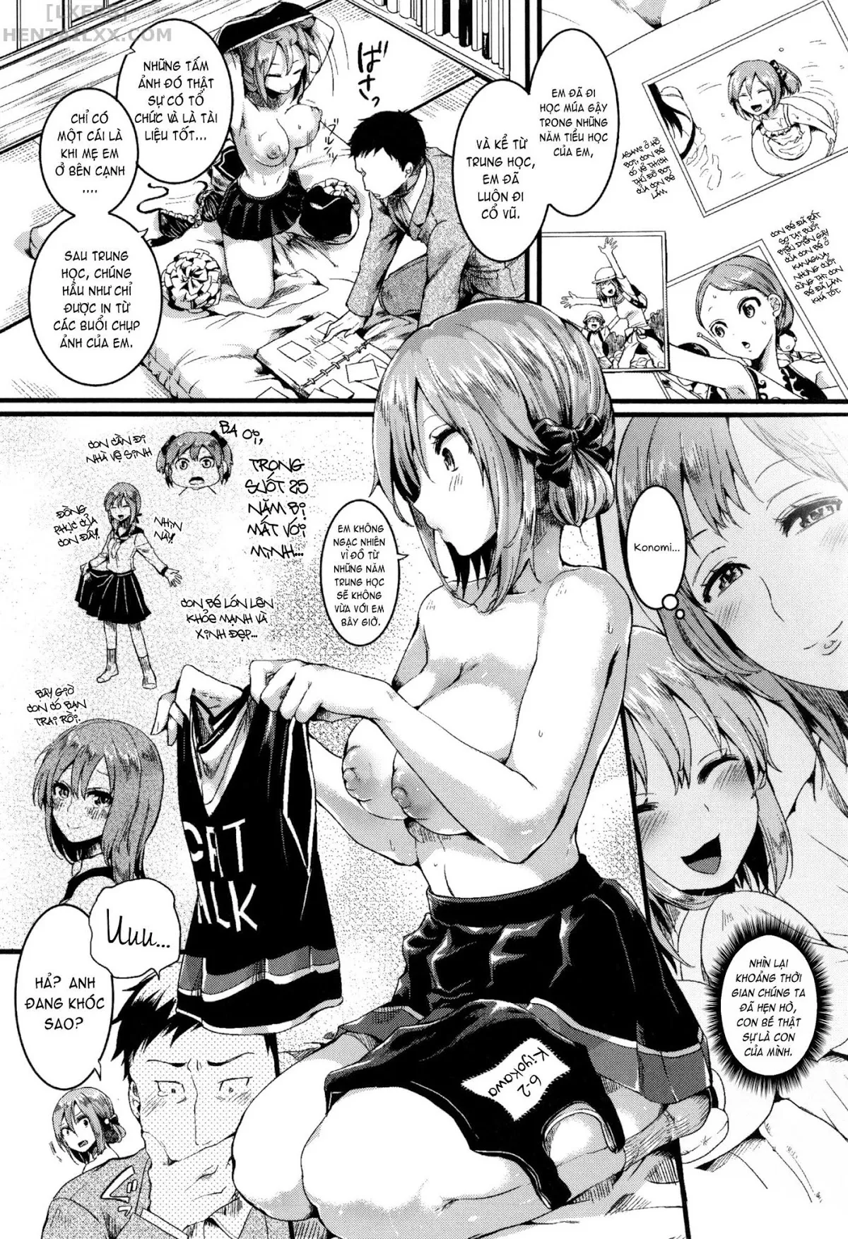 HentaiVN.net - Ảnh 3 - Suki Suki Otou-san [Hore Tokidoki Nukumori] - Chap 3